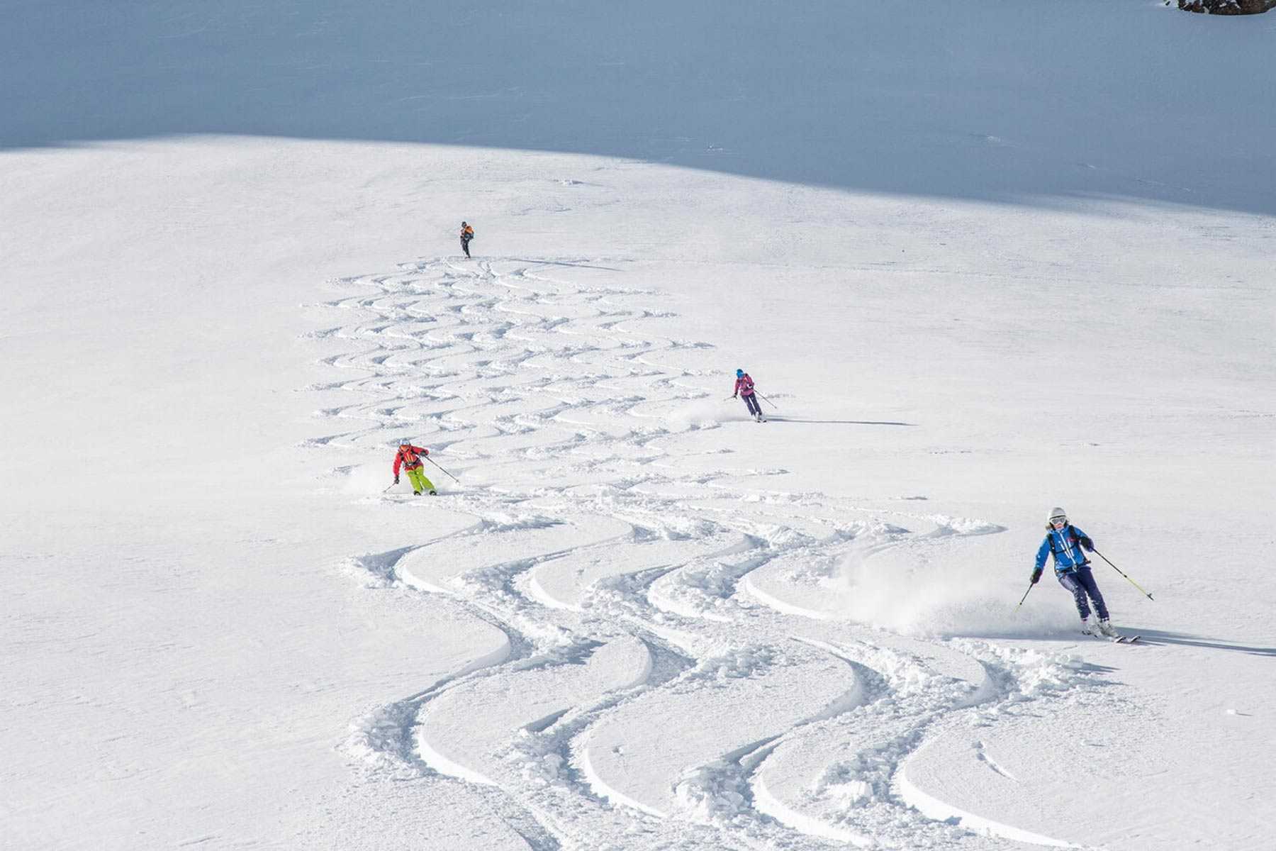 Freeride skiing St. Anton am Arlberg